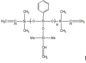 Vinyl terminated T-type phenylpolysiloxane IOTA-253