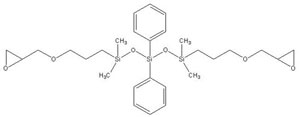 Epoxy-terminated phenyltrisiloxane IOTA-278